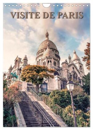 Kalendář/Diář VISITE DE PARIS CALENDRIER MURAL 2027 DI PICTURES MANJIK