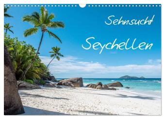 Kalendář/Diář Sehnsucht Seychellen (Wandkalender 2027 DIN A3 quer), CALVENDO Monatskalender Calvendo