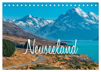 Kalendář/Diář Neuseeland - Land der Superlative (Tischkalender 2027 DIN A5 quer), CALVENDO Monatskalender Calvendo