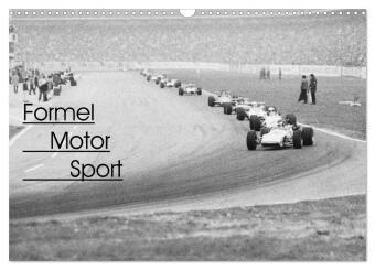 Kalendář/Diář Formel Motor Sport (Wandkalender 2027 DIN A3 quer), CALVENDO Monatskalender Calvendo