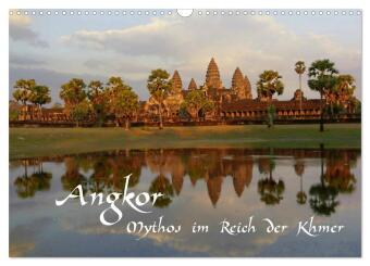 Kalendář/Diář Angkor - Mythos im Reich der Khmer (Wandkalender 2027 DIN A3 quer), CALVENDO Monatskalender Calvendo