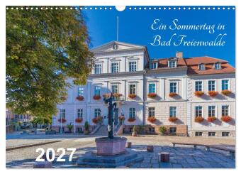 Kalendář/Diář Ein Sommertag in Bad Freienwalde (Wandkalender 2027 DIN A3 quer), CALVENDO Monatskalender Calvendo