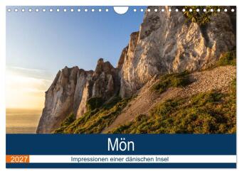 Kalendář/Diář Mön, Impressionen einer dänischen Insel (Wandkalender 2027 DIN A4 quer), CALVENDO Monatskalender Calvendo
