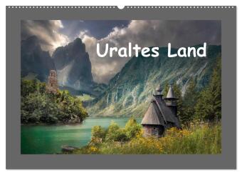 Kalendář/Diář Uraltes Land (Wandkalender 2027 DIN A2 quer), CALVENDO Monatskalender Calvendo