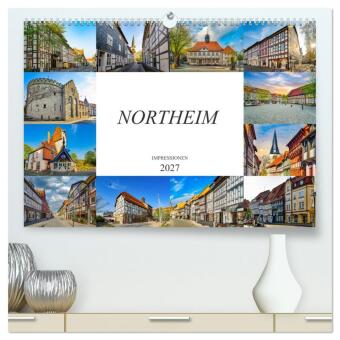 Kalendář/Diář Northeim Impressionen (hochwertiger Premium Wandkalender 2027 DIN A2 quer), Kunstdruck in Hochglanz Calvendo