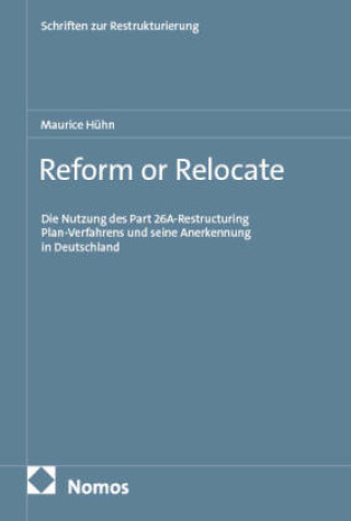 Knjiga Reform or Relocate Maurice Hühn