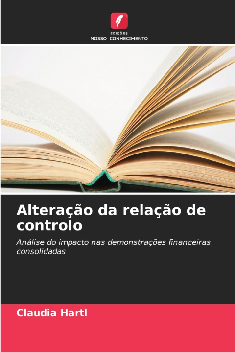 Knjiga Alteração da relação de controlo Claudia Hartl