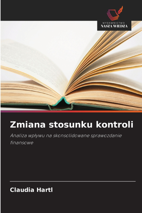 Kniha Zmiana stosunku kontroli Claudia Hartl