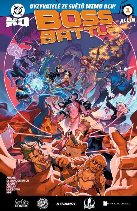 Knjiga DC K.O. Boss Battle 