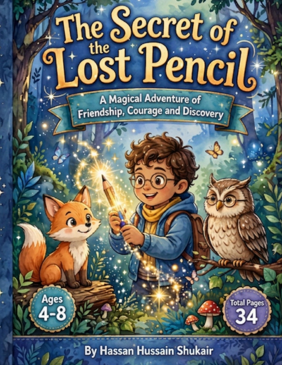 Kniha The Secret of the Lost Pencil Hassan Hussain Shukair