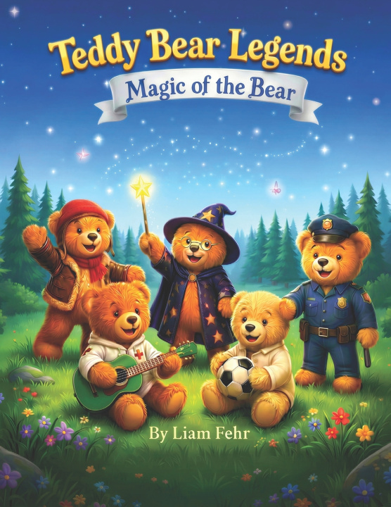 Kniha Teddy Bear Legends Magic of the Bear Liam Fehr
