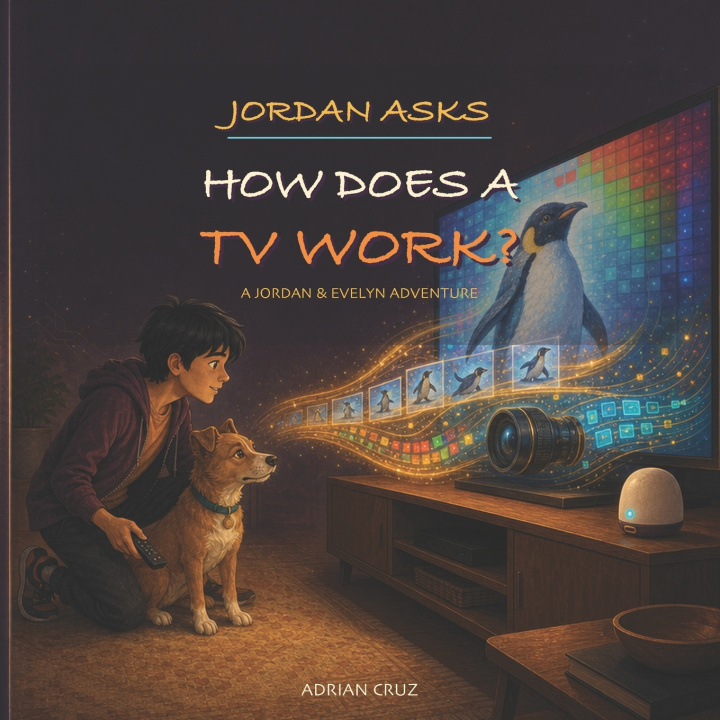 Kniha Jordan Asks How Does a Tv Work? Adrian Cruz
