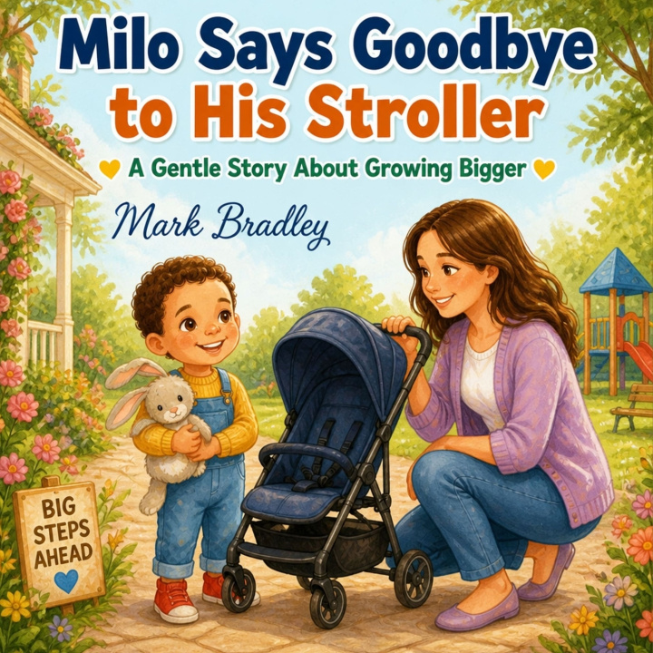 Knjiga Milo Says Goodbye to His Stroller Mark Bradley