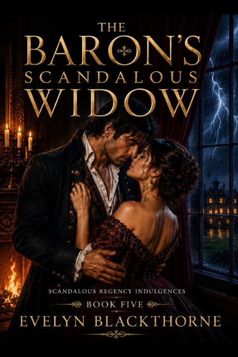 Knjiga The Baron's Scandalous Widow Evelyn Blackthorne