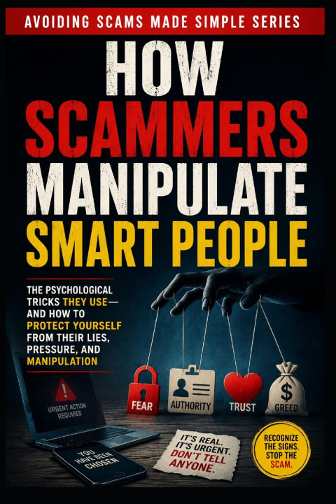 Knjiga How Scammer Manipulate Smart People Knowledge Made Simple