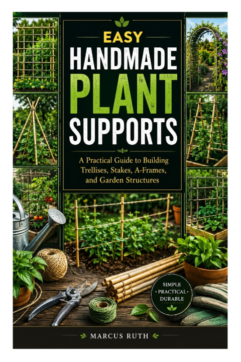 Knjiga EASY HANDMADE PLANT SUPPORTS Marcus Ruth