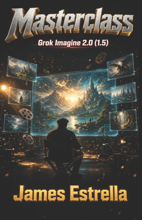Knjiga Masterclass Grok Imagine 2.0 / 1.5 James Estrella