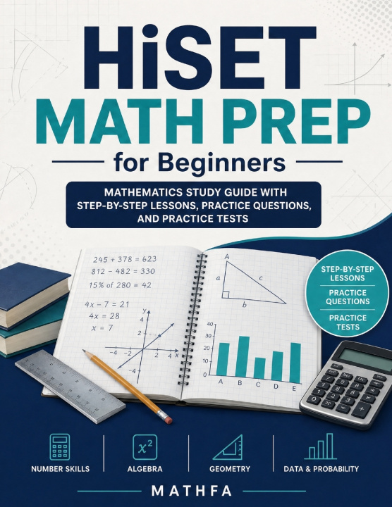 Kniha HiSET Math Prep for Beginners Hamid Eslamian