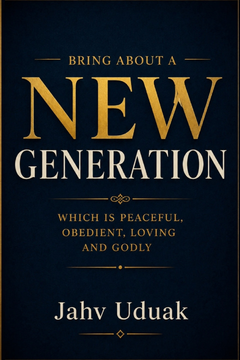 Knjiga BRING ABOUT A NEW GENERATION WHICH IS PEACEFUL, OBEDIENT, LOVING AND GODLY Jahv Uduak