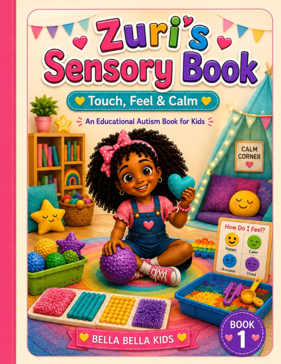 Knjiga Zuri's Sensory Book BELLA BELLA KIDS