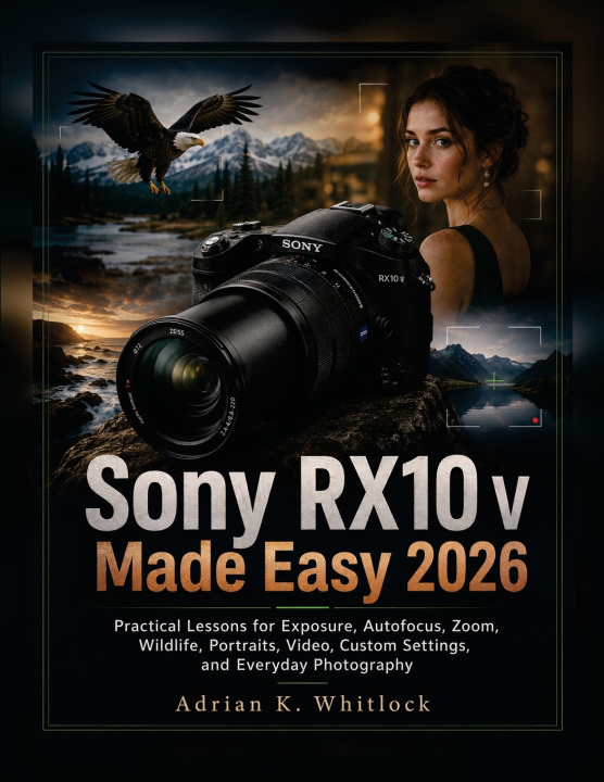 Knjiga Sony RX10 V Made Easy 2026 Adrian K. Whitlock