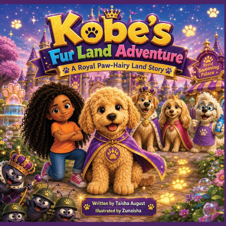 Knjiga Kobe's Fur Land Adventure Taisha August