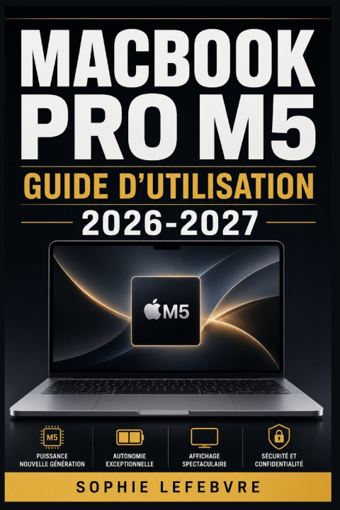 Kniha MacBook Pro M5 Sophie Lefebvre