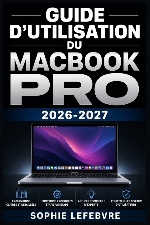 Knjiga Guide d'Utilisation du MacBook Pro 2026-2027 Sophie Lefebvre