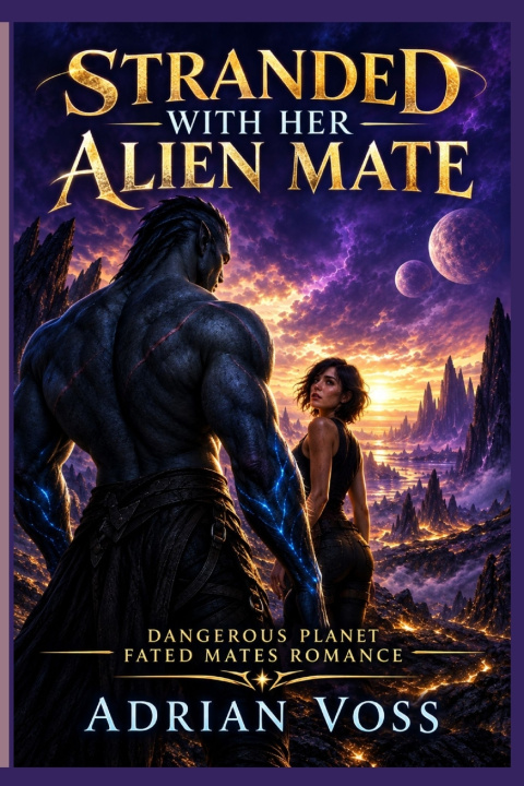 Kniha Stranded with Her Alien Mate Adrian Voss