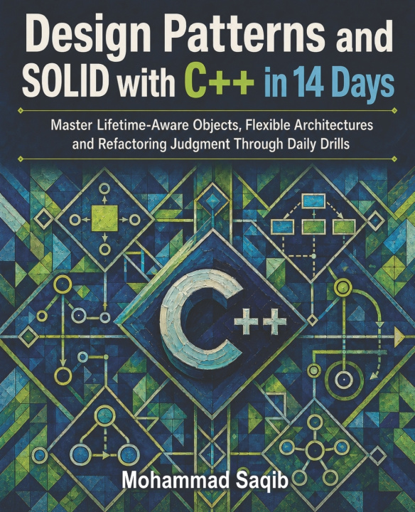 Knjiga Design Patterns and SOLID with C++ in 14 Days Mohammad Saqib