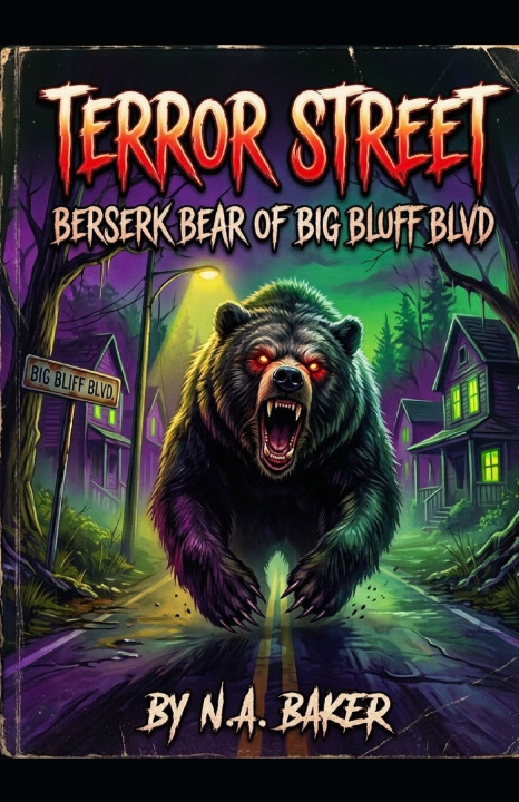 Knjiga Terror Street Nathan A. Baker