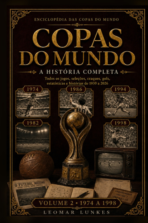 Knjiga Copas do Mundo Leomar Lunkes
