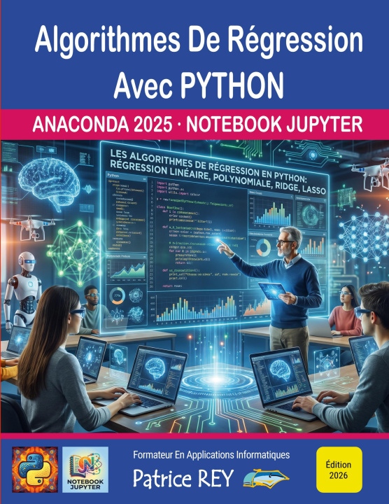 Buch ALGORITHMES DE REGRESSION AVEC PYTHON REY PATRICE