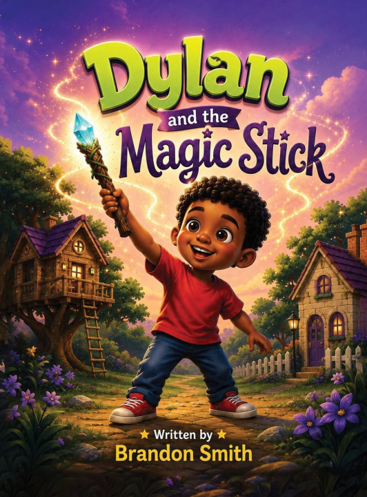Boek Dylan and the Magic Stick Brandon Smith