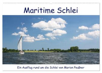 Calendar / Agendă Maritime Schlei (Wandkalender 2027 DIN A2 quer), CALVENDO Monatskalender Calvendo