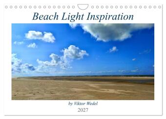 Calendar / Agendă Beach Light Inspiration (Wandkalender 2027 DIN A4 quer), CALVENDO Monatskalender Calvendo