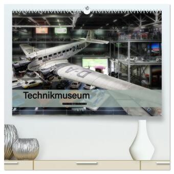 Kalender/Terminbuch Technikmuseum Speyer & Sinsheim (hochwertiger Premium Wandkalender 2027 DIN A2 quer), Kunstdruck in Hochglanz Calvendo
