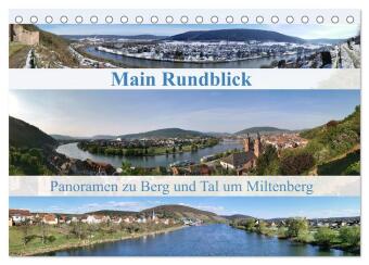 Kalendář/Diář Main Rundblick (Tischkalender 2027 DIN A5 quer), CALVENDO Monatskalender Calvendo
