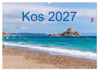 Kalendár/Diár Kos 2027 (Wandkalender 2027 DIN A2 quer), CALVENDO Monatskalender Calvendo
