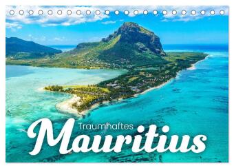 Kalender/Terminbuch Traumhaftes Mauritius (Tischkalender 2027 DIN A5 quer), CALVENDO Monatskalender Calvendo