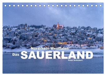 Kalender/Terminbuch Nordrhein-Westfalen - Das Sauerland (Tischkalender 2027 DIN A5 quer), CALVENDO Monatskalender Calvendo