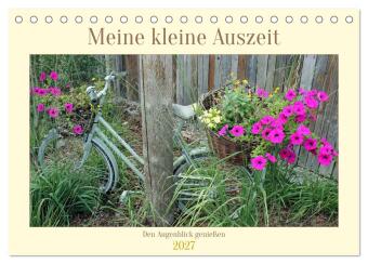 Kalendár/Diár Meine kleine Auszeit (Tischkalender 2027 DIN A5 quer), CALVENDO Monatskalender Calvendo