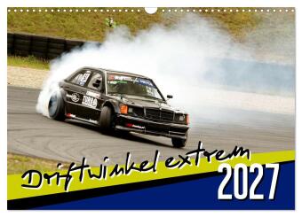 Naptár/Határidőnapló Driftwinkel Extrem (Wandkalender 2027 DIN A3 quer), CALVENDO Monatskalender Calvendo