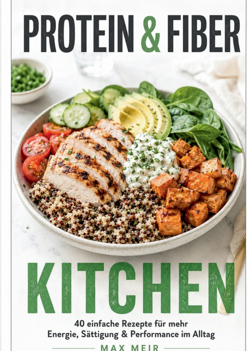 Livro Protein & Fiber Kitchen Max Meir