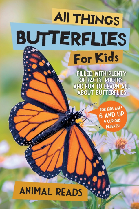 Livro All Things Butterflies For Kids Animal Reads