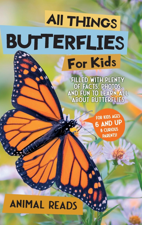 Libro All Things Butterflies For Kids Animal Reads
