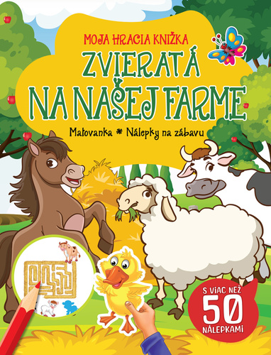 Kniha Zvieratá na našej farme 
