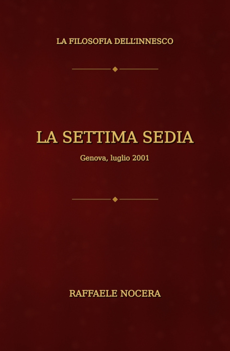 Könyv LA SETTIMA SEDIA Raffaele Nocera