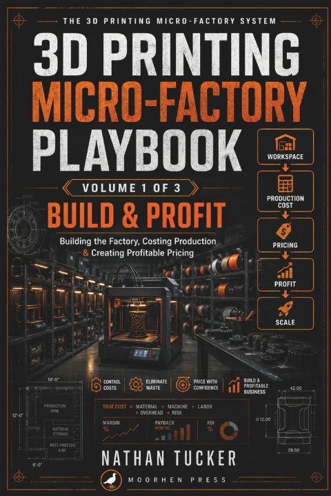 Kniha 3D Printing Micro-Factory Playbook, Volume 1 Nathan Tucker