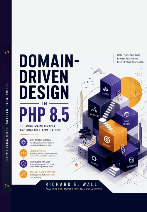 Könyv Domain-Driven Design in PHP 8.5 Richard E. Wall